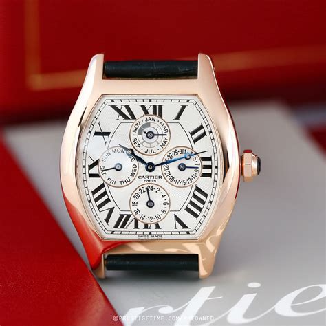 cartier tortue perpetual calendar